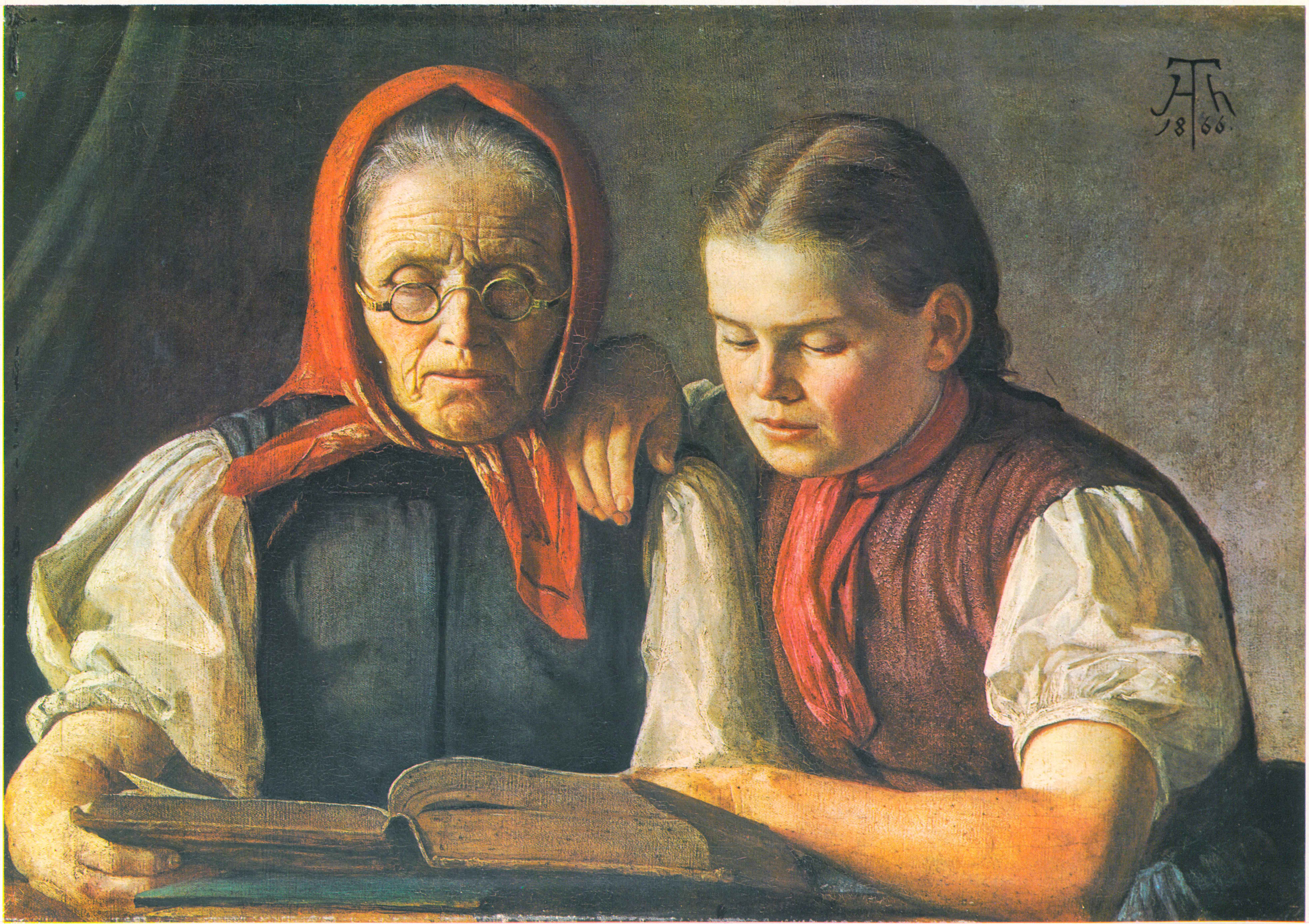 Mutter und Schwester des Kunstlers